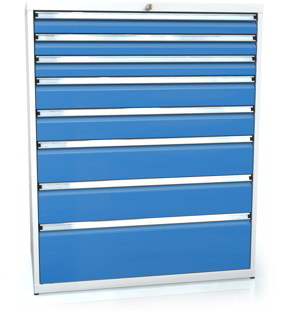 Schubladenschränke 1240 x 1014 x 600 - 8x Schubladen